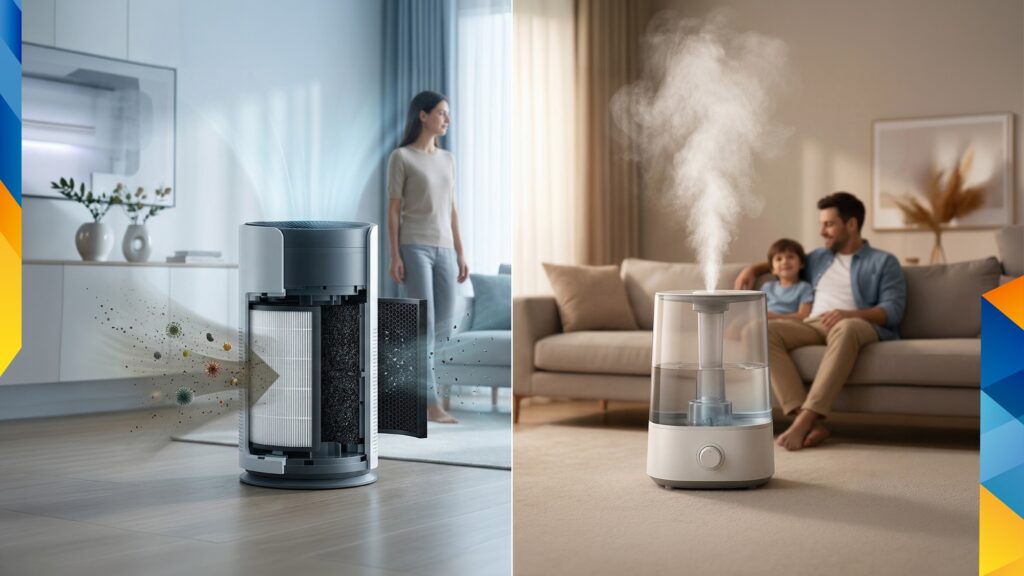 Differences Between Air Purifiers and Humidifiers