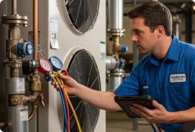 Certified HVAC technician