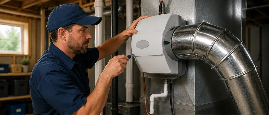 Whole-Home Humidifier Installation Calgary - Proton HVAC