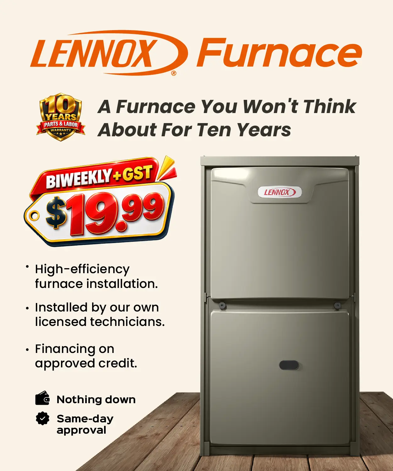 Proton HVAC furnace service and repair